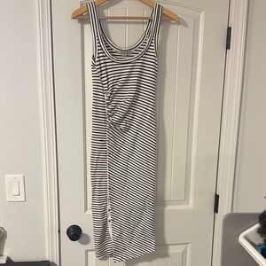 All Saints Striped Sleeveless Dress